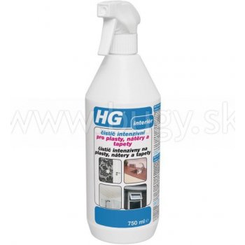 HG intenzívny čistič na plasty nátery a tapety 750 ml