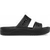 Dámske šľapky Crocs, BAYA PLATFORM SANDAL čierna, 36/37
