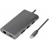 LogiLink USB 3.2, USB-C, 8portová dokovací stanice, PD
