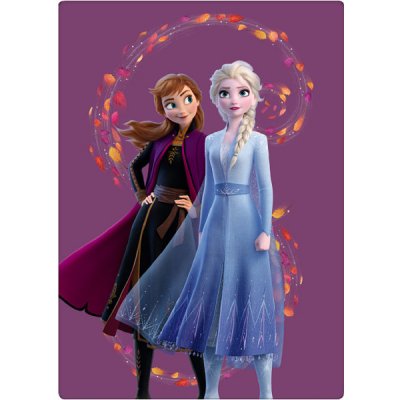 BrandMac Detská deka Frozen II Anna a Elsa