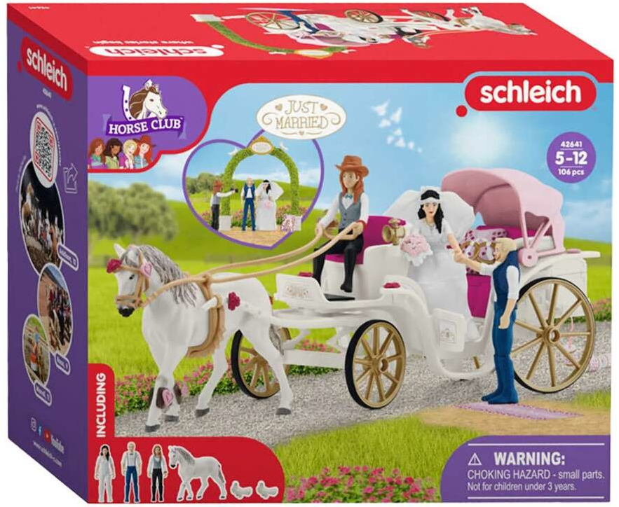 Schleich Svatební kočár Horse Club, autíčko