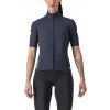 Castelli Perfetto RoS 2 W Wind, Savile blue Veľkosť: L Dámsky dres/bunda s krátkym rukávom do daždivých a veterných podmienok