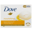 Dove Nourishing Moroccan Argan Oil krémové toaletní mýdlo s arganovým olejem 90 g