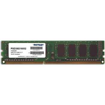 Patriot DDR3 8GB 1600MHz CL11 PSD38G16002