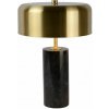 LUCIDE 34540/03/30 MIRASOL stolová lampa G9/3x7W čierny mramor