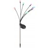 LED svietidlo solárne FIORINI RGB LED 8ks