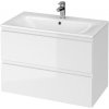 Cersanit Moduo umývadlo so skrinkou 80 cm biela S801-316-DSM