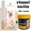 Hippogriff Hyalutidin DC Aktiv 1x(125ml) kĺbová výživa+ Imuno Fit (400g)