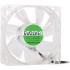 EVOLVEO 14L1RD ventilátor 140mm, 4 LED červený, 3pin FAN 14 RED