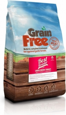 Best Breeder Grain Free Large Breed Turkey Sweet Potato & Cranberry 2 kg