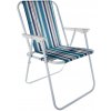 Trizand 23558 Turistické skladacie kreslo Bergamo, modré 00023558