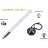 Sklolaminátová anténa Seeed LoRa so základňou, 860-930 MHz, 3 dBi, 360 mm, RFELA-1/389