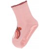 Sterntaler Ponožky protišmykové Lienka na dúhe AIR ružová dievča