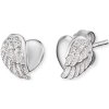 Engelsrufer ERE-LILHEARTWING-ST Earrings - Heart Wings