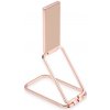 Skladací držiak na mobilný telefón, krúžok na telefón Rose gold
