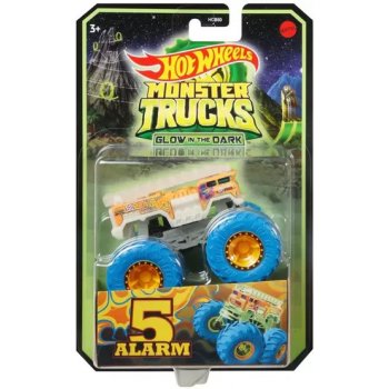 Mattel Hot Wheels Monster Trucks svítící ve tmě Midwest Madness