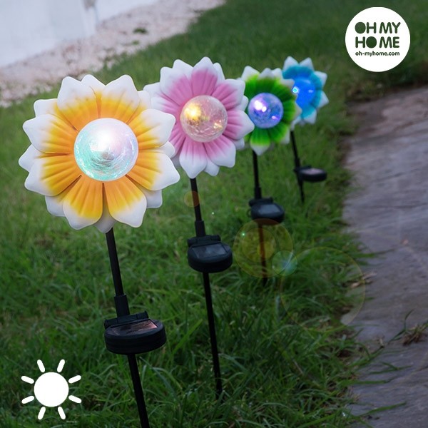 Solárna Lampa Flower Oh My Home