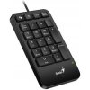 Genius NumPad 125, Klávesnice, numerická, drátová, slim design, Copilot klávesa, USB-C, černá 31300019401