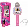 Lexibook Bezdrôtový karaoke mikrofón Barbie s držiakom na telefón