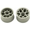 Marka Racing Mini-Z 2WD CNC Delrin Flanged Rear Wheel 11x20mm +2 Offset (Light Grey) 1:28