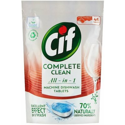 Cif All in 1 Tablety do umývačky riadu 46 ks 805 g od 10,9 € - Heureka.sk