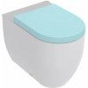 Kerasan FLO WC kombi misa 36x60cm, spodný/zadný odpad, biela 311701