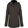 Kariban Parka Kariban K6108, dámská COT20610867004-dark grey XL Šedá tmavá