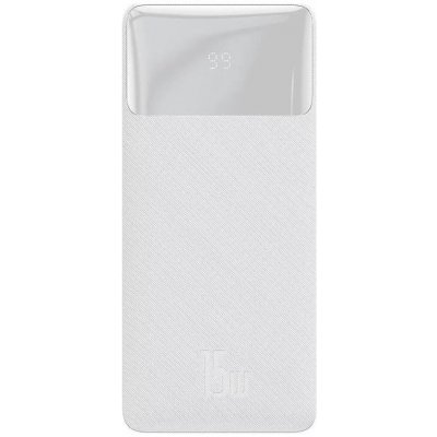 Baseus Bipow Powerbank s digitálnym displejom 20000mAh 15W biely PPBD050102 - Power bank