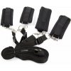Sada na svazování Bed Restrain Kit černá