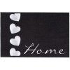 Vnútorná čistiaca rohož FLOMA Mondial Home - Hearts - D 40cm a Š 60cm 81715848