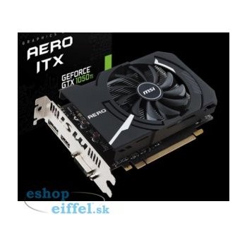 MSI GeForce GTX 1050 Ti AERO ITX 4G OCV1 od 301,53 € - Heureka.sk