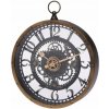 Nástenný hodinový strojček H&S Decoration hnedý 26,7 cm