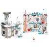 Set kuchynka elektronická s práčkou a žehliacou doskou Tefal Cleaning Kitchen 360° Smoby a lekárska ordinácia s anatómiou ľudského tela