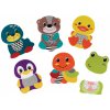 Infantino Penové Samolepky Zvieratká Do Kúpeľa Mix&Match