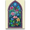 Vymalujsisam.sk Maľovanie podľa čísiel - Vitrážové okno Veľkosť: 20x30cm, Rám: Bez rámu, iba zrolované plátno