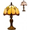 PREZENT TIFFANY 84 stolná vitrážová lampa 1x E14 40W