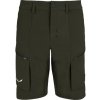 Salewa PUEZ DST CARGO shorts Dark Olive - Salewa Puez Durastretch Cargo pánske kraťasy Dark Olive vel. M