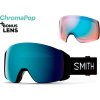 Snowboardové okuliare Smith 4D Mag black | cp sun blue mirror+cp storm blue 25/26 - Odosielame do 24 hodín