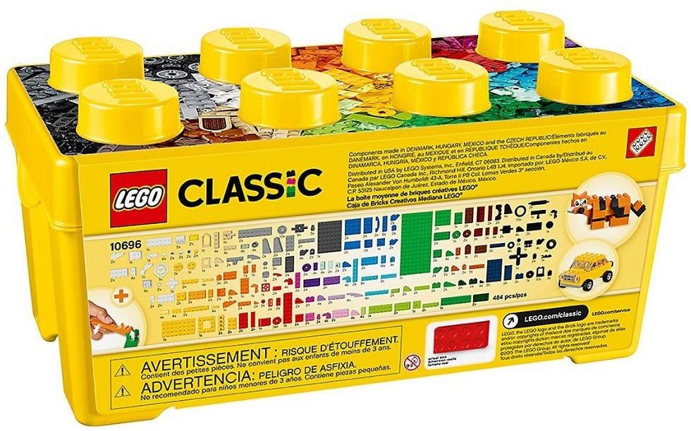 LEGO® Classic 10696 Stredný kreatívny box od 21,16 € - Heureka.sk