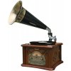 Retro gramofon Roadstar, HIF-1850TUMPK, retro gramofon, s troubou, LCD displej, dálkové ovládání