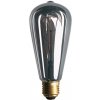 Edison Soft žiarovka, Dymová LED žiarovka - TEARDROP - 5W, E27, Stmievateľná, 2000K