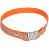 Firedog BioThane obojok Clip Reflect 25 mm 46 cm oranžový