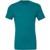 Canvas Unisex tričko CV3413 Teal Triblend -Heather XL