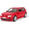 MAISTO volkswagen Golf R32 červená 1:24