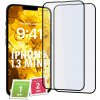 2Pak TVRDENÉ SKLO pre Apple iPhone 13 mini (na celý displej 9H, plné 5D)