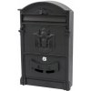 BK.301.CP poštová schránka čierna X Čierna