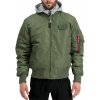 Alpha Industries zimná bunda MA-1 D-Tec sage green Farba: zelená, Veľkosť: M