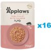 Applaws Cat Adult filé z tuniaka s lososom v želé 16 x 70 g