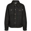 Pánska denim bunda Urban Classics Organic Basic - opraná čierna 4XL