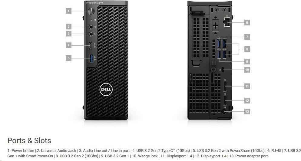 Dell Precision 3240 KY6K6